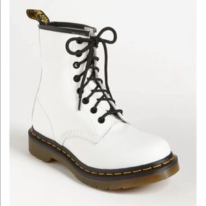 White Dr. Martens Size 7